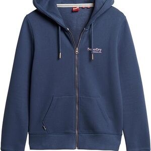 Superdry Navy Full-Zip Hoodie